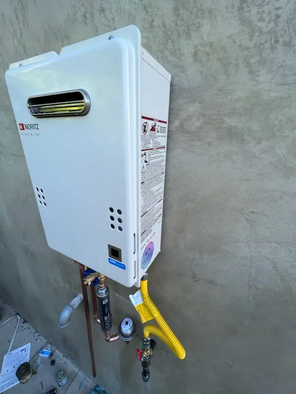 Tankless water heater installation for Fredericktown homes